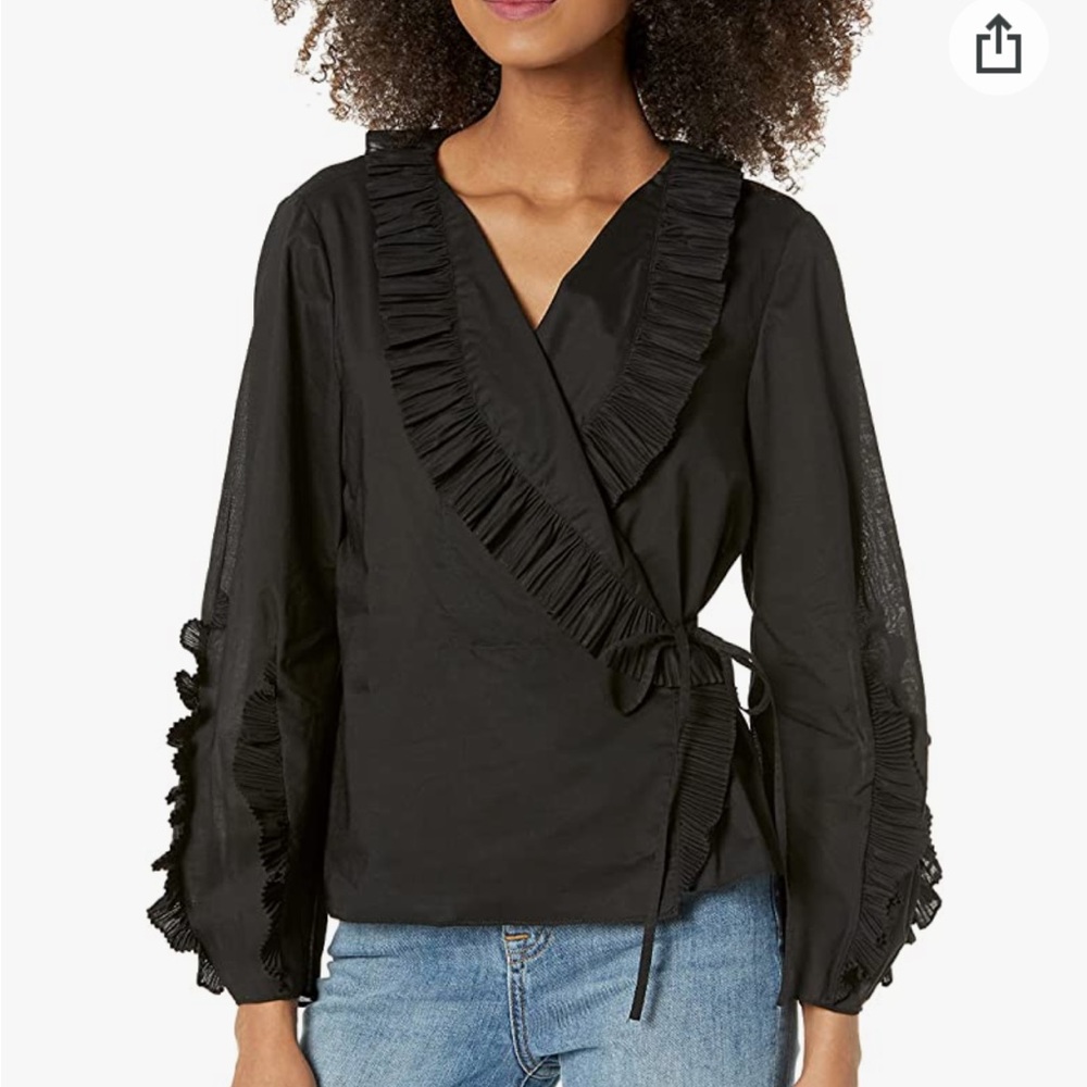 Rebecca Taylor wrap top